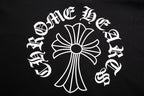 Chrome Hearts Letter Printed Long Cross Flower Arm Zipper Sweatshirt 5007