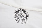 Chrome Hearts Letter Printed Long Cross Flower Arm Zipper Sweatshirt 5007
