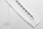 Chrome Hearts Neck Logo Cross Sleeve L/S T-shirt 9010