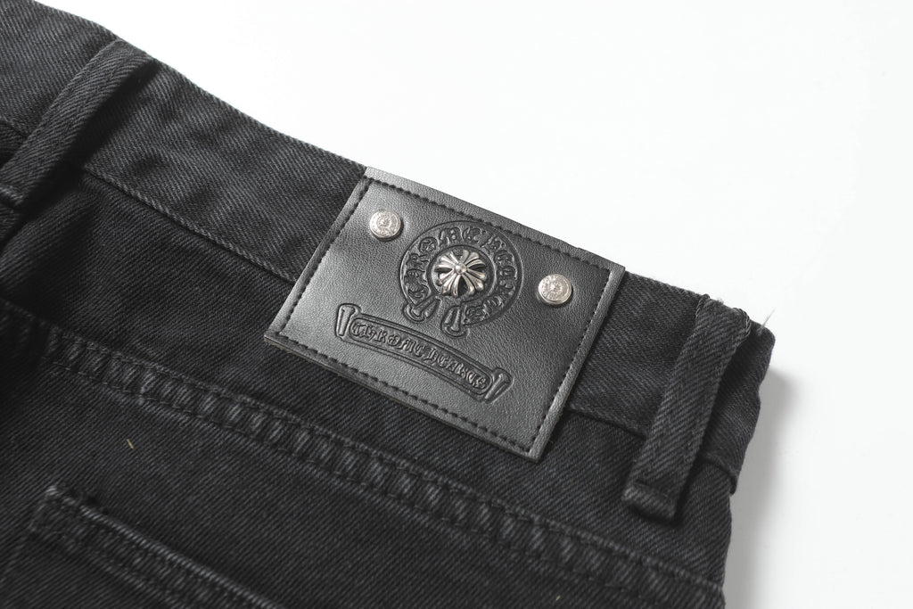 Chrome Hearts Cross Patch Denim Jeans 9981