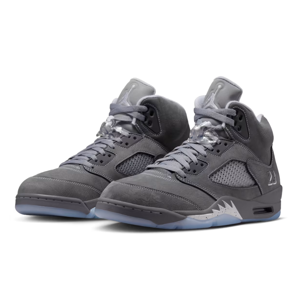 Air Jordan 5 Retro - Light Graphite and Wolf Grey