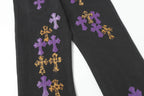 Chrome Hearts Cross Patch Denim Jeans 9981
