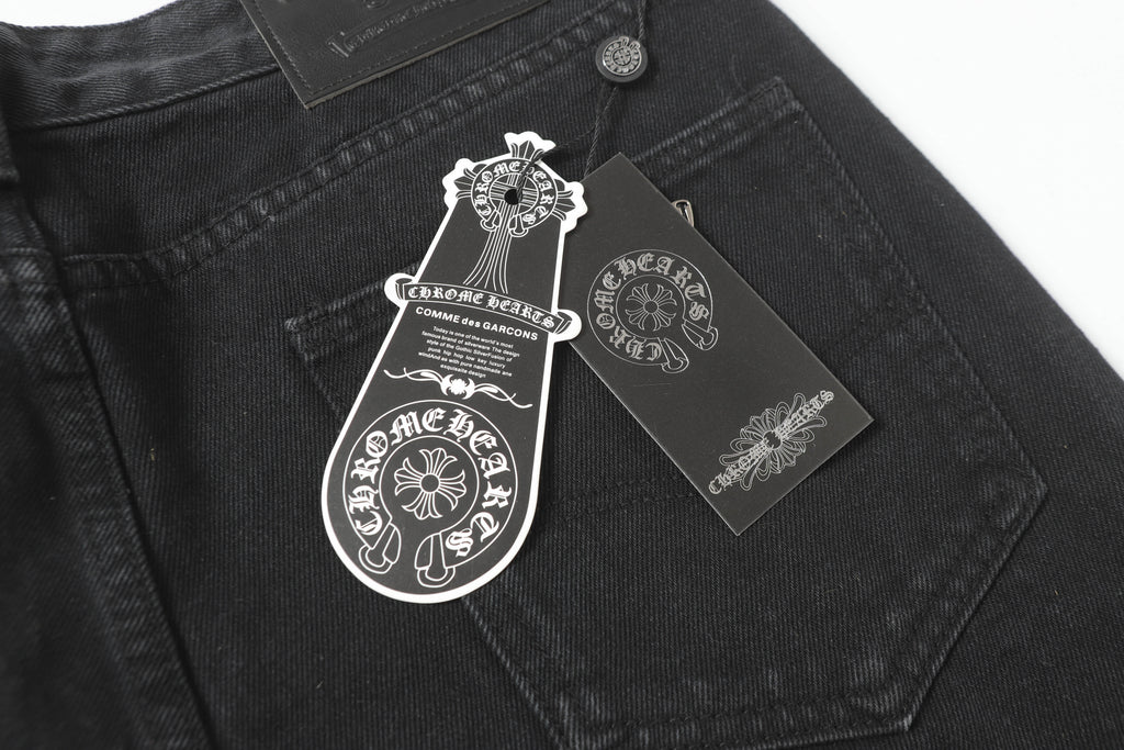 Chrome Hearts Cross Patch Denim Jeans 9981