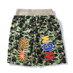 BAPE Double-hat Big ABC Camo Shark Hoodie