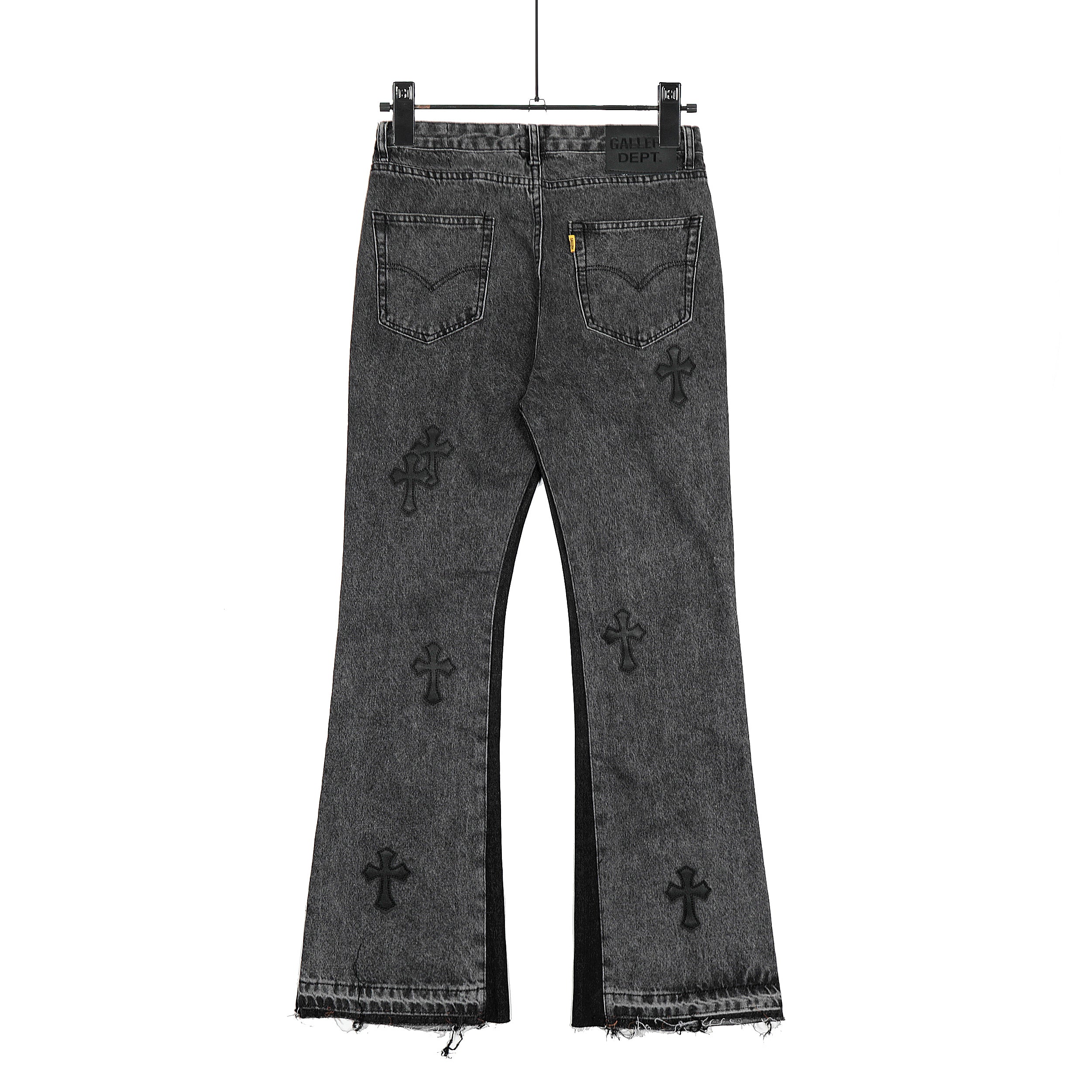 Chrome Hearts Gallery Dept Cross Patch Flare Denim Jeans