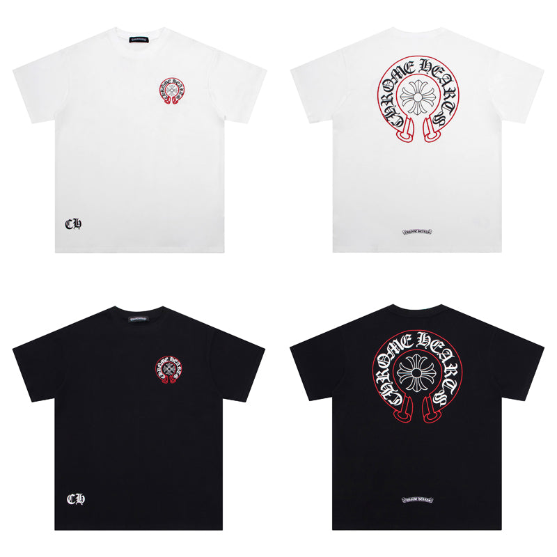 Chrome Hearts Classic Horseshoe Sleeve T-shirt 6008