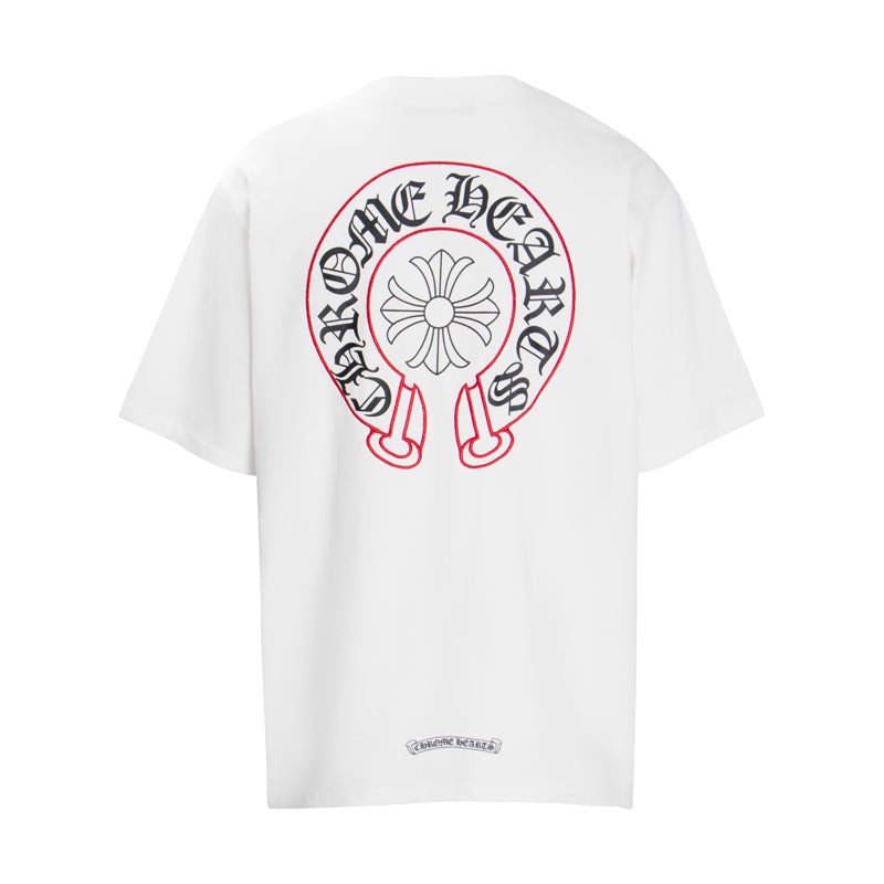 Chrome Hearts Classic Horseshoe Sleeve T-shirt 6008