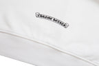 Chrome Hearts Letter Printed Long Cross Flower Arm Zipper Sweatshirt 5007